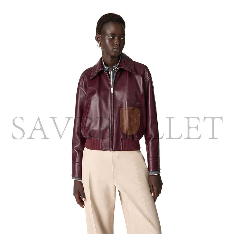BOTTEGA VENETA LEATHER BLOUSON 832893V5BX06206